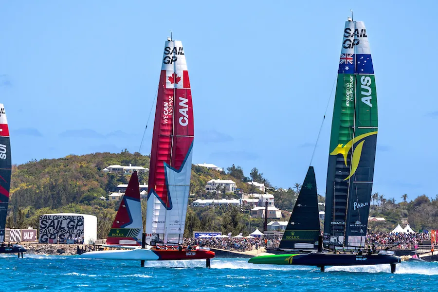 Aussie's on top form opening day of Apex Group Bermuda Sail Grand Prix