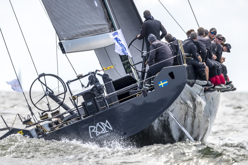 Near gale force winds serve up tough conditions for the Roschier Baltic Sea Race