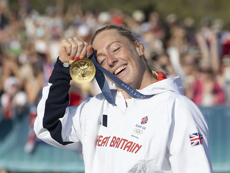 Historic kite gold for Ellie Aldridge @ Olympic Games