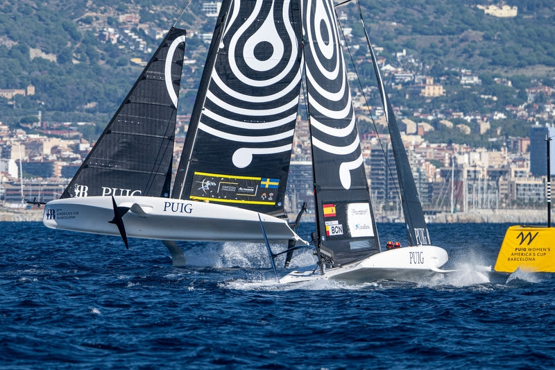 Swedes top Invited Teams: BCN qualifies for Puiig Womes America's Cup Semi's