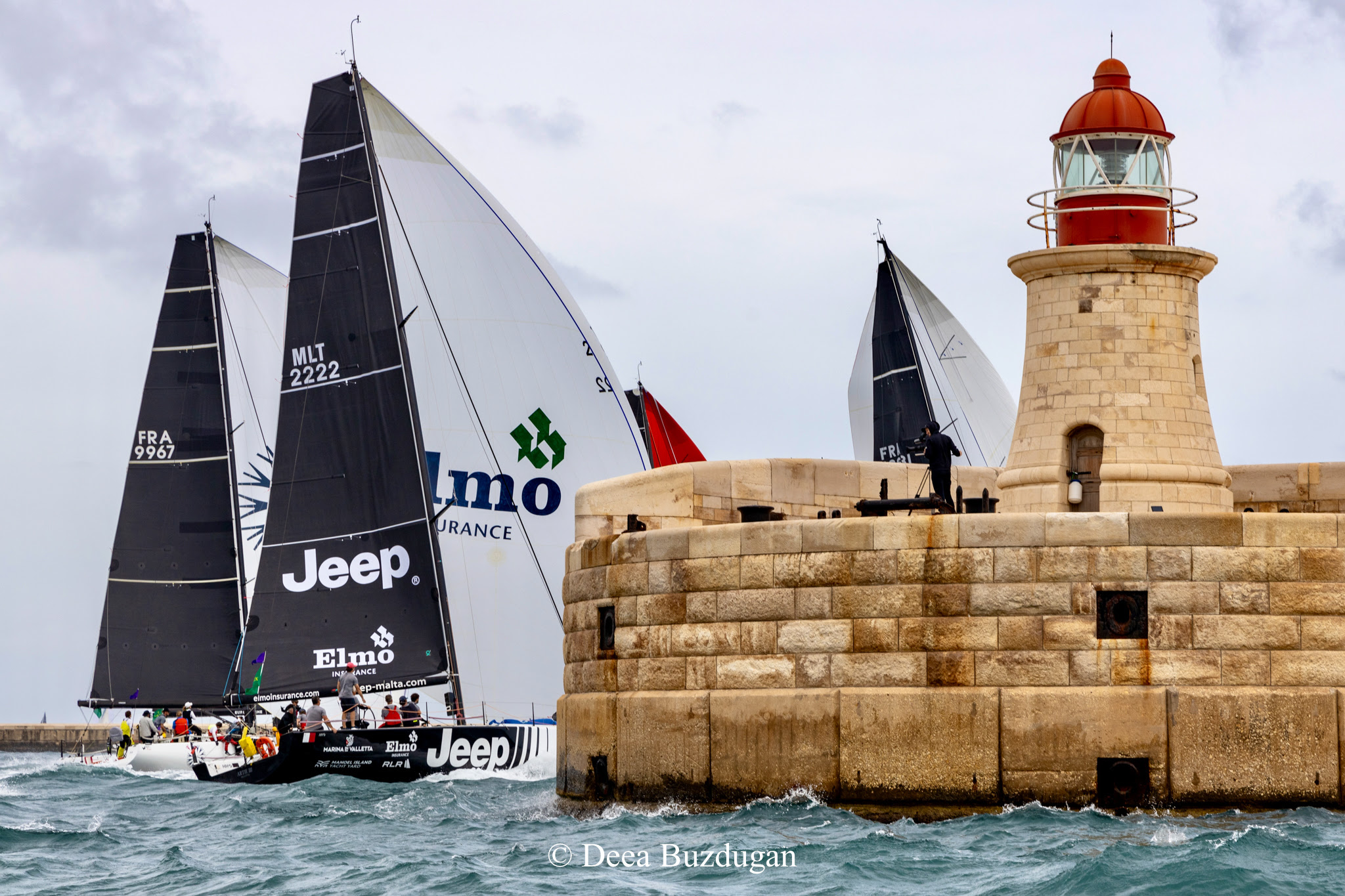 Fast Exit to the Rolex Middle Sea Race