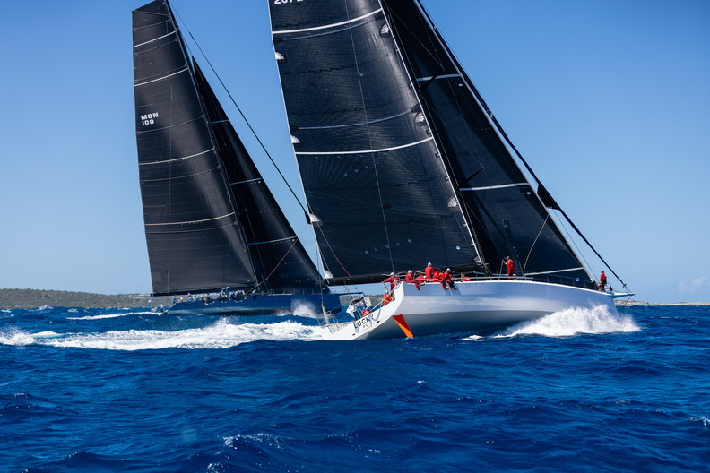 Battles unfold on day two﻿ of the RORC Caribbean 600
