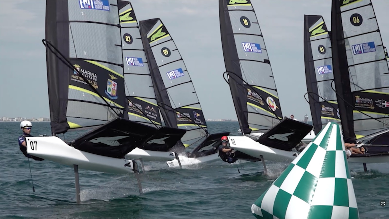 Guardia di Finanza team win first stage of the Nastro Rosa Tour 2025 