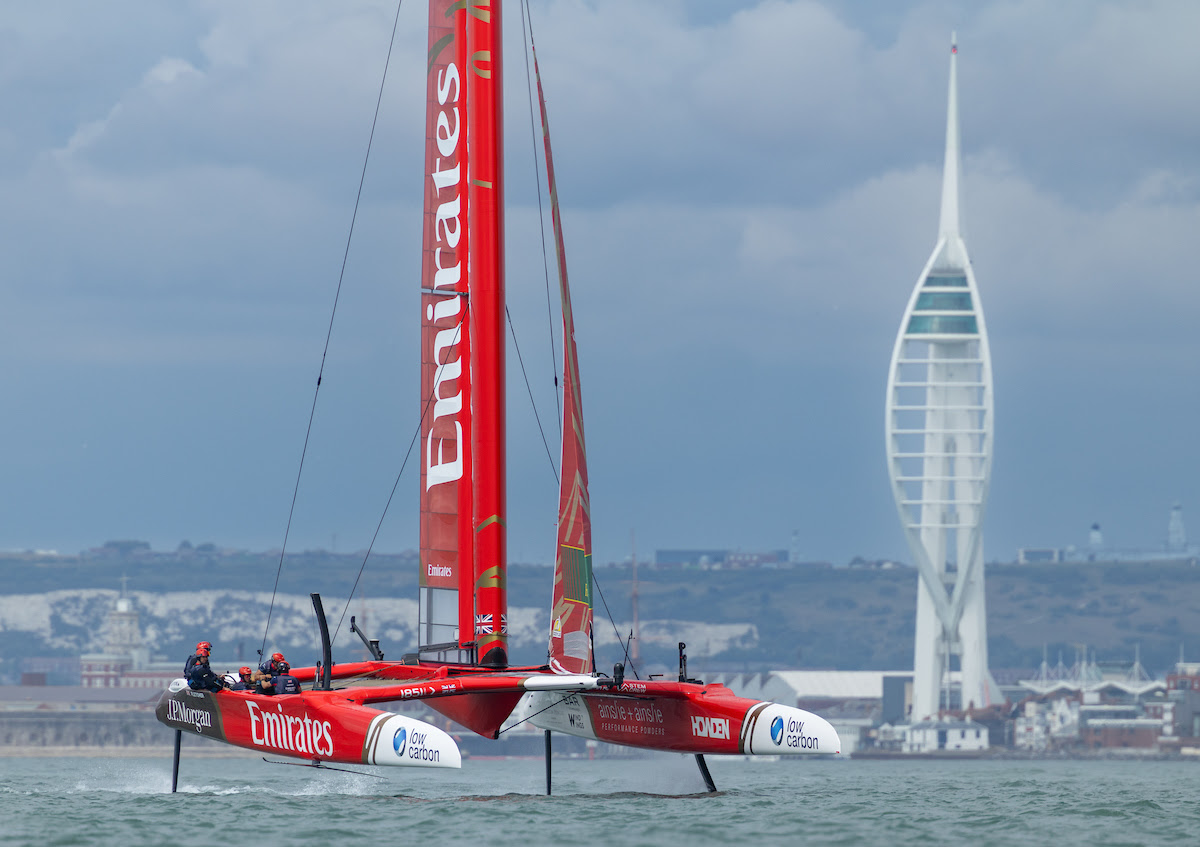 Emirates GBR hoping for a boost on home waters for Great Britain Sail Grand Prix 