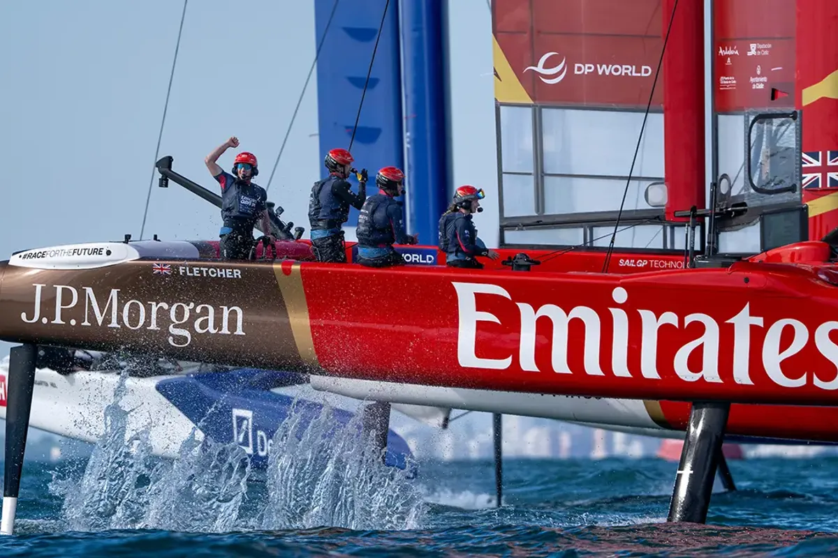 “Everything to gain”: Dylan Fletcher on Emirates GBR’s chase for SailGP glory