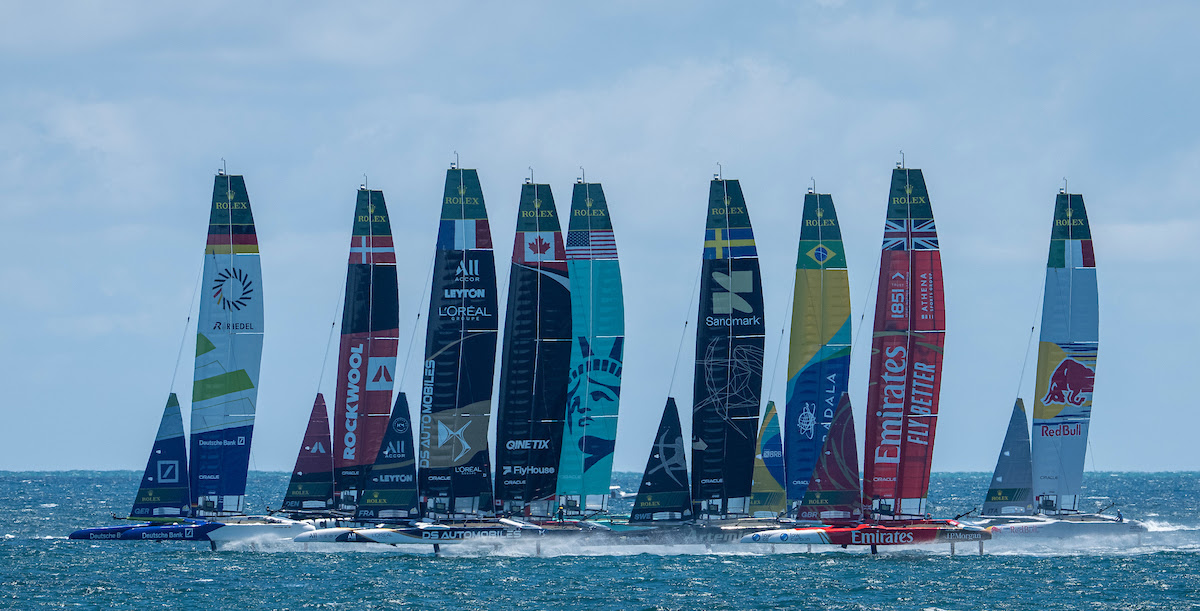 SailGP: Artemis, USA and France Locked on Points After Turbulent Opening Day in Perth