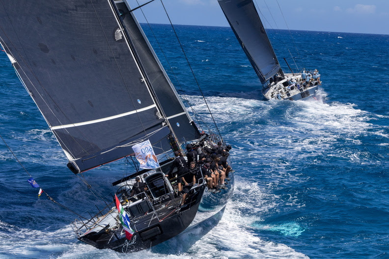 Black Jack 100 Wins Caribbean 600 Monohull Line Honours After Classic 100-Foot Duel