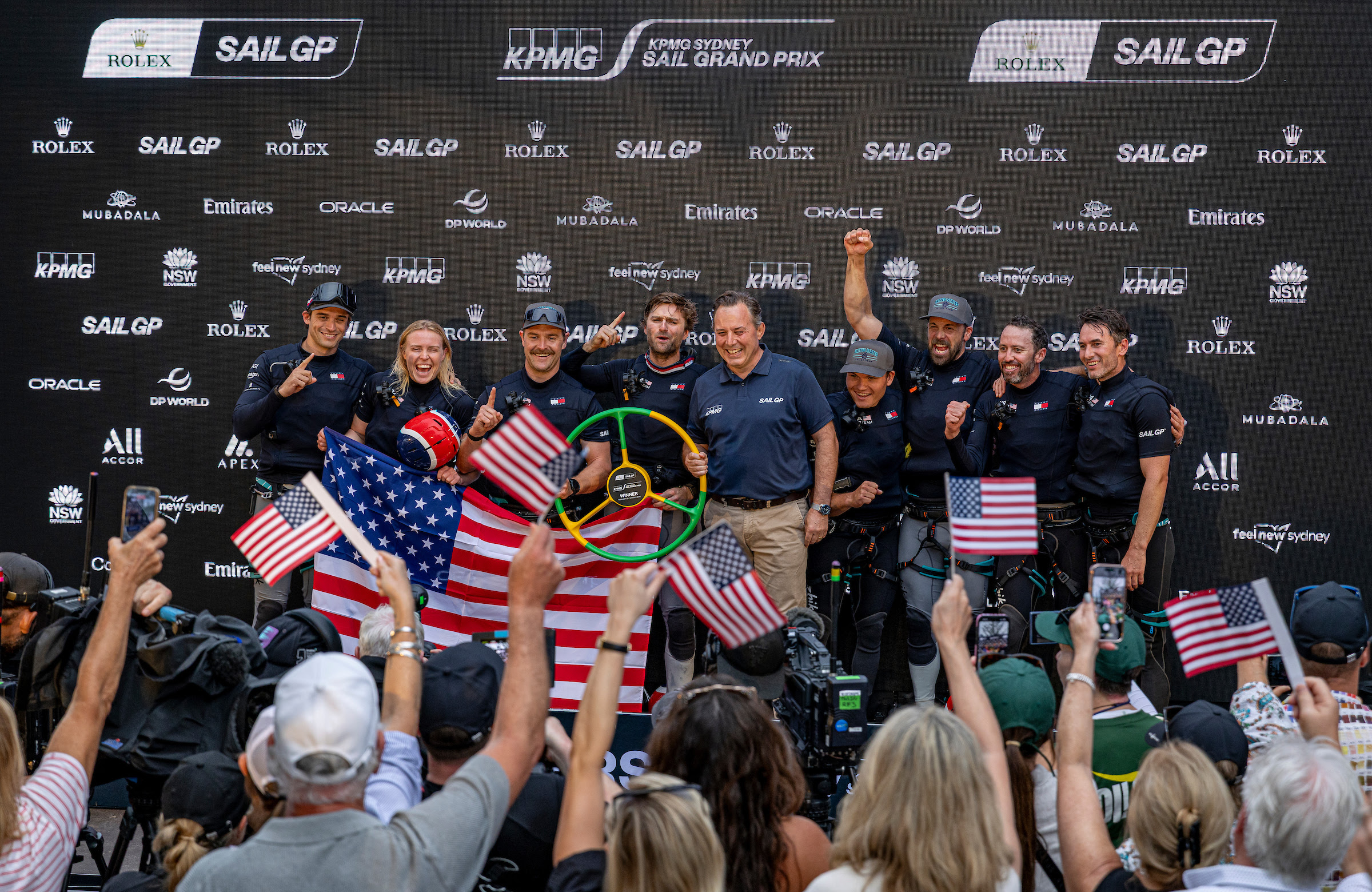 Canfield Leads U.S. SailGP Team to Historic Win in Sydney