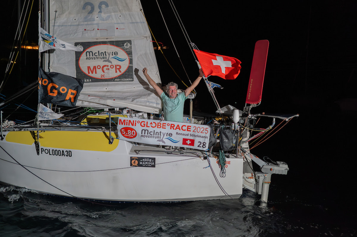 WE DID IT! McIntyre Mini Globe Race world first winners