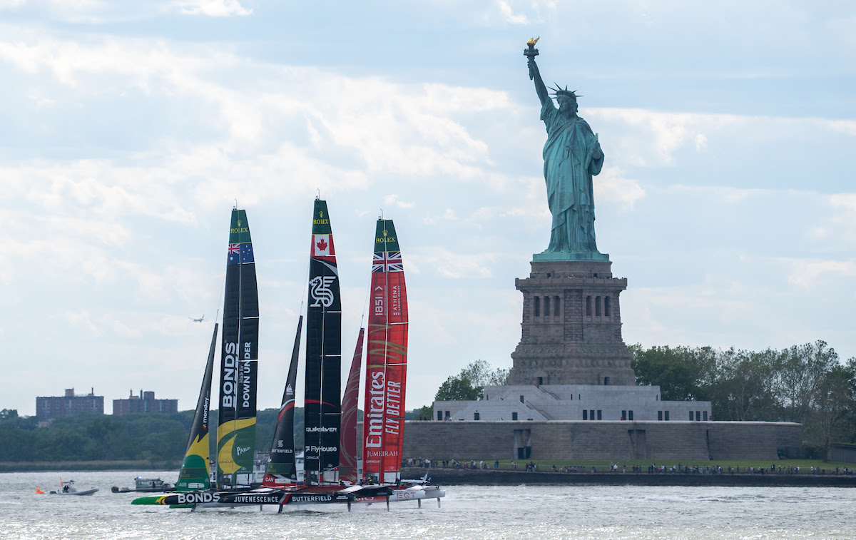 Bonds Flying Roos Claim Third Consecutive SailGP Victory in New York