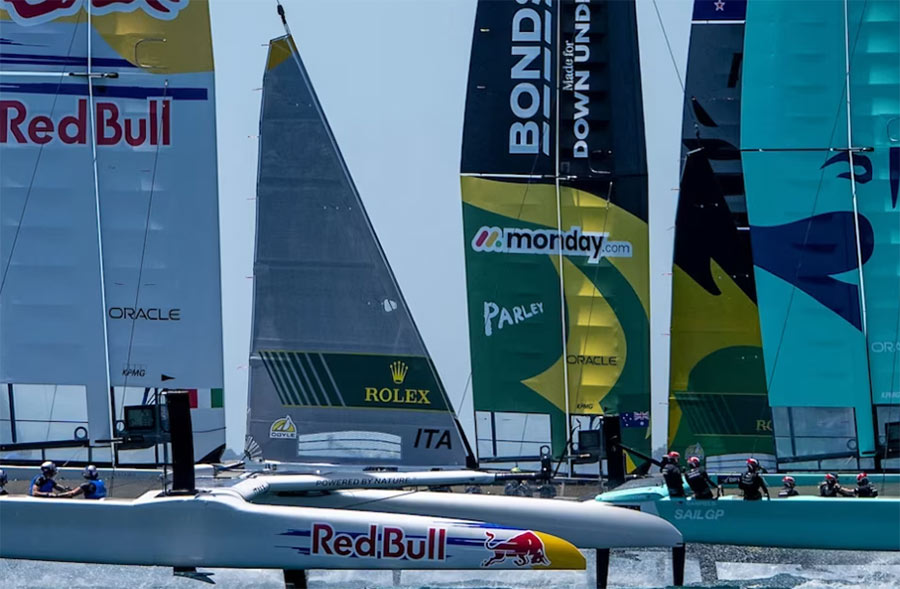 Get race-ready with the official Portsmouth SailGP event tee