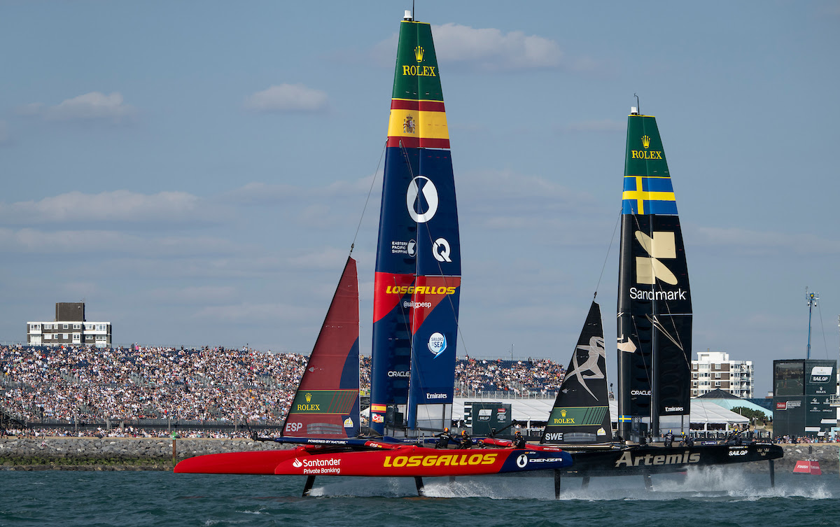 Los Gallos Go Back-to-Back with Portsmouth SailGP Victory