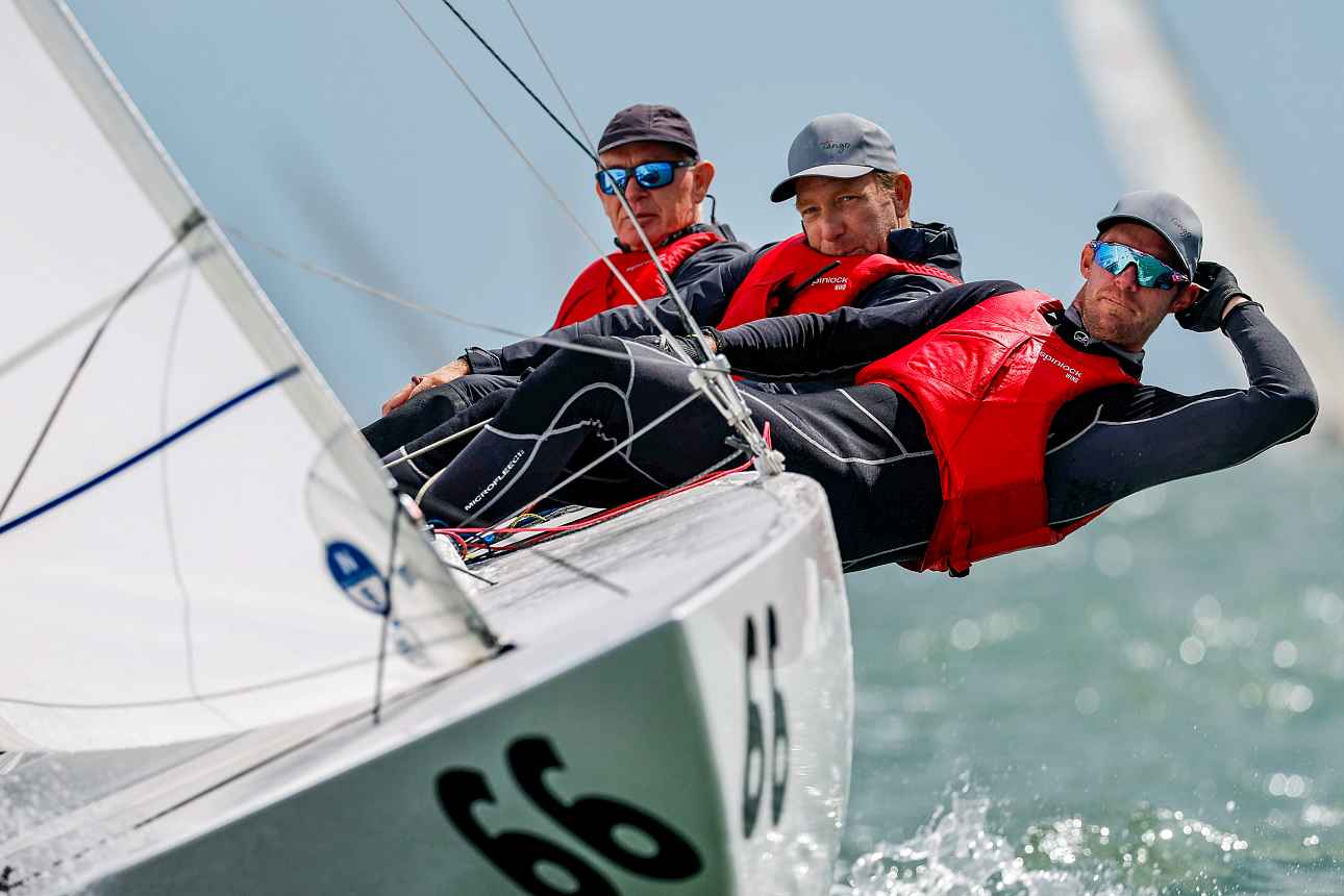 North Sails Cowes Week Wednesday: Stronger winds for bigger boats, video