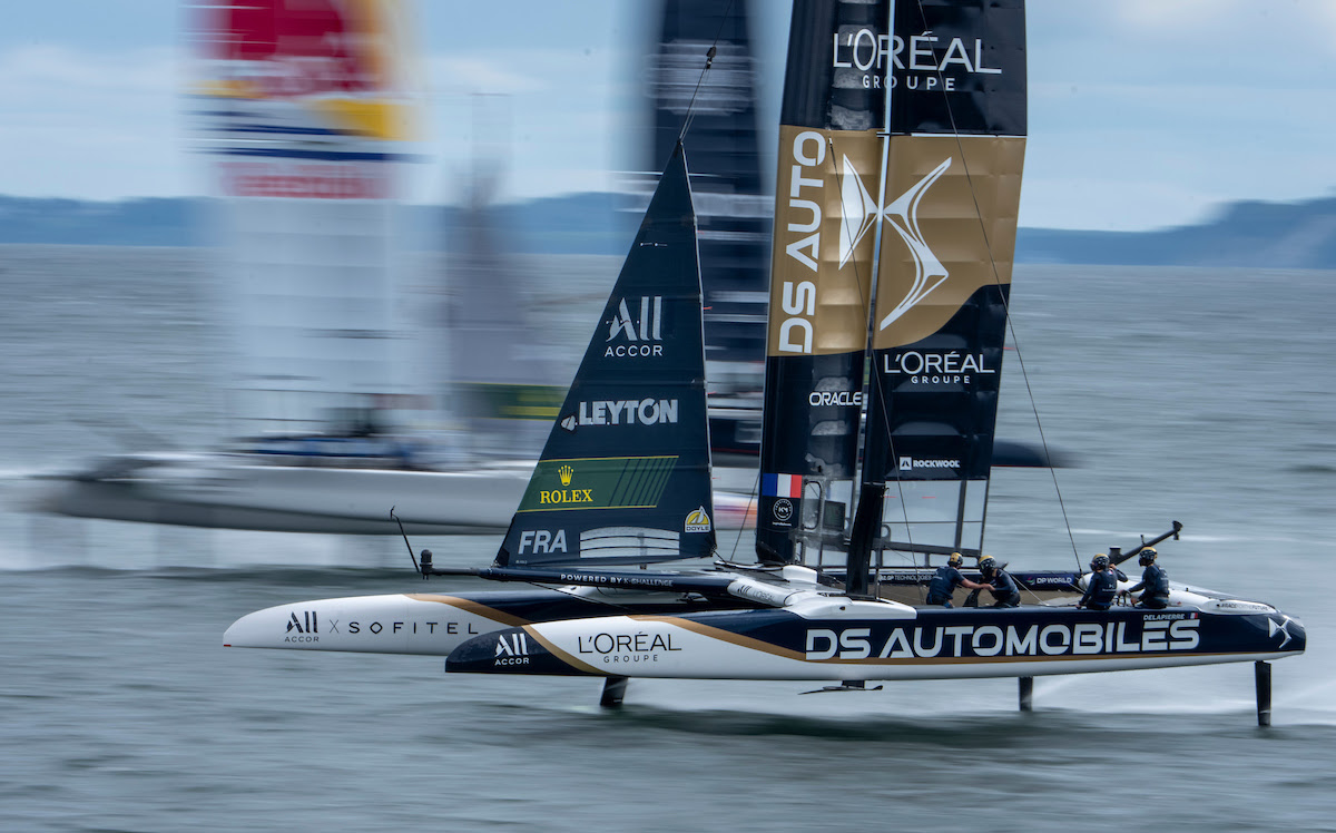 France Set New SailGP Speed Record on Wild Opening Day in Sassnitz