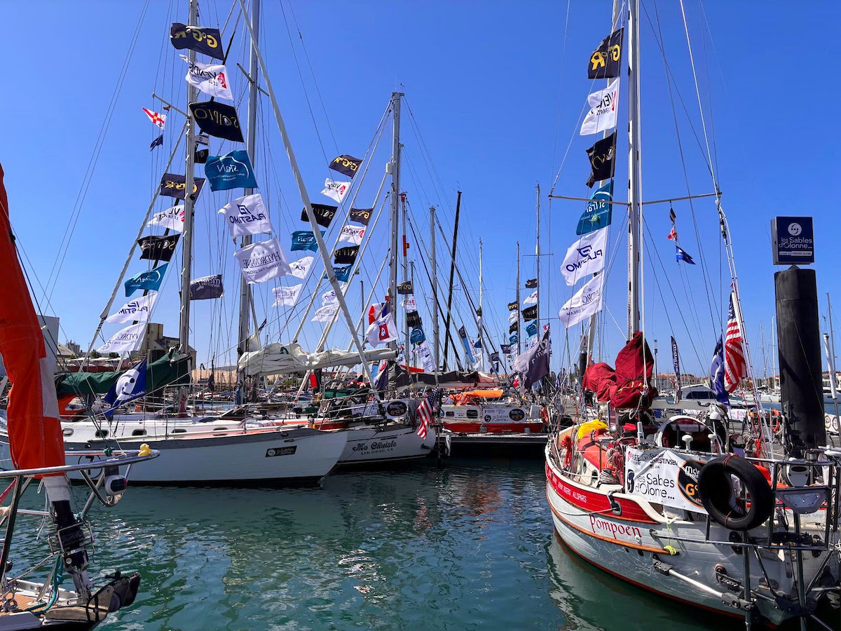 Les Sables-d’Olonne welcomes McIntyre GGR fleet as the final countdown begins