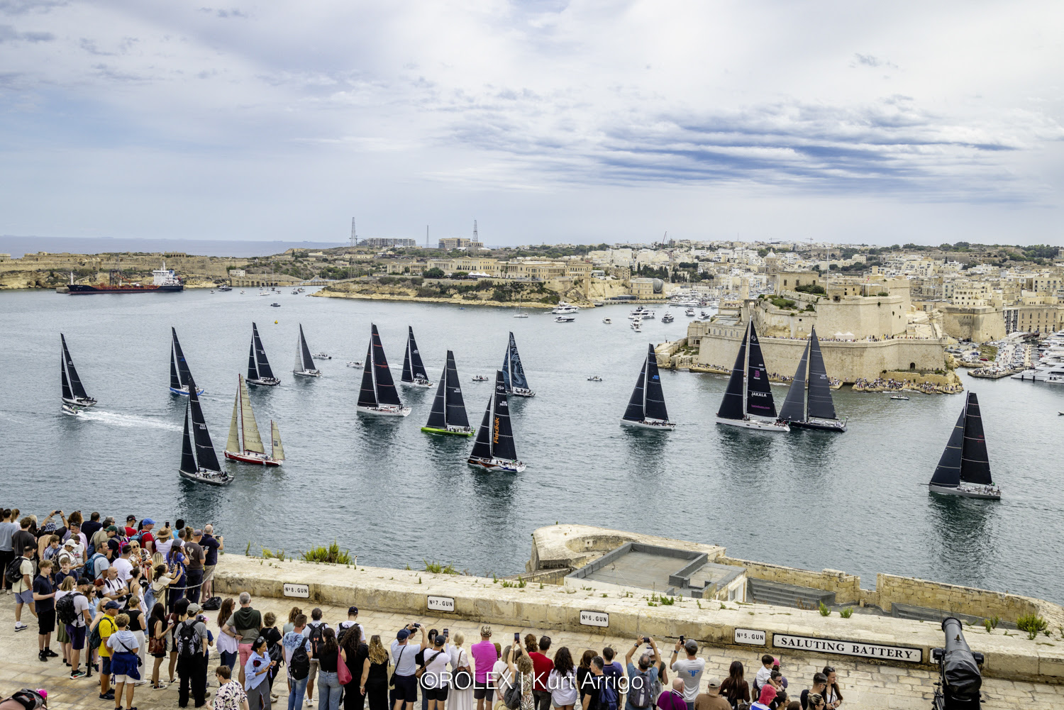 Rolex Middle Sea Race Fleet Building Fast