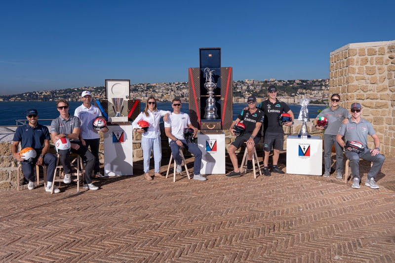 America's Cup Second Preliminary Regatta Underway In The Bay of Naples