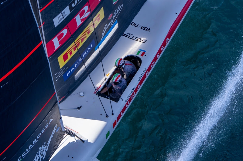 Luna Rossa sets opening pace in America's Cup Preliminary Regatta Naples practice