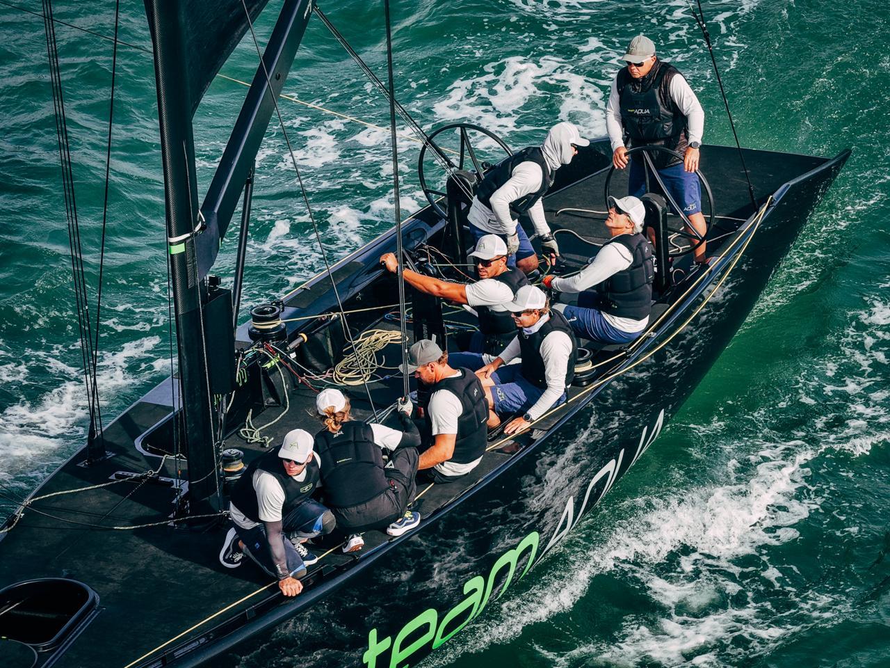 One point separates top three after 44Cup Worlds opening day in Cowes