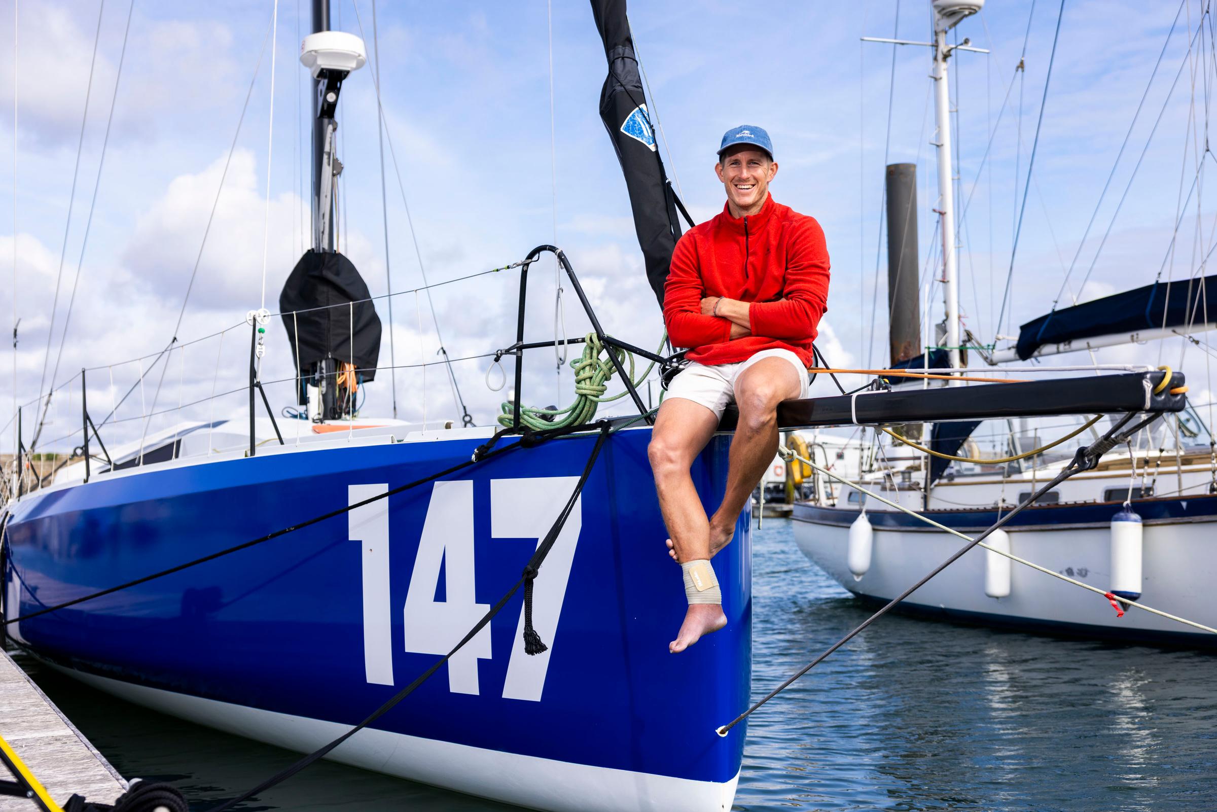  Karl Smith's Global Solo Challenge Campaign onboard Racing to End Parkinsons