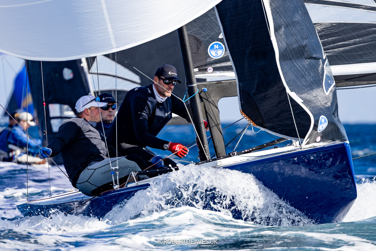 Aspire leads as 5.5 Metre World Championship finally gets underway