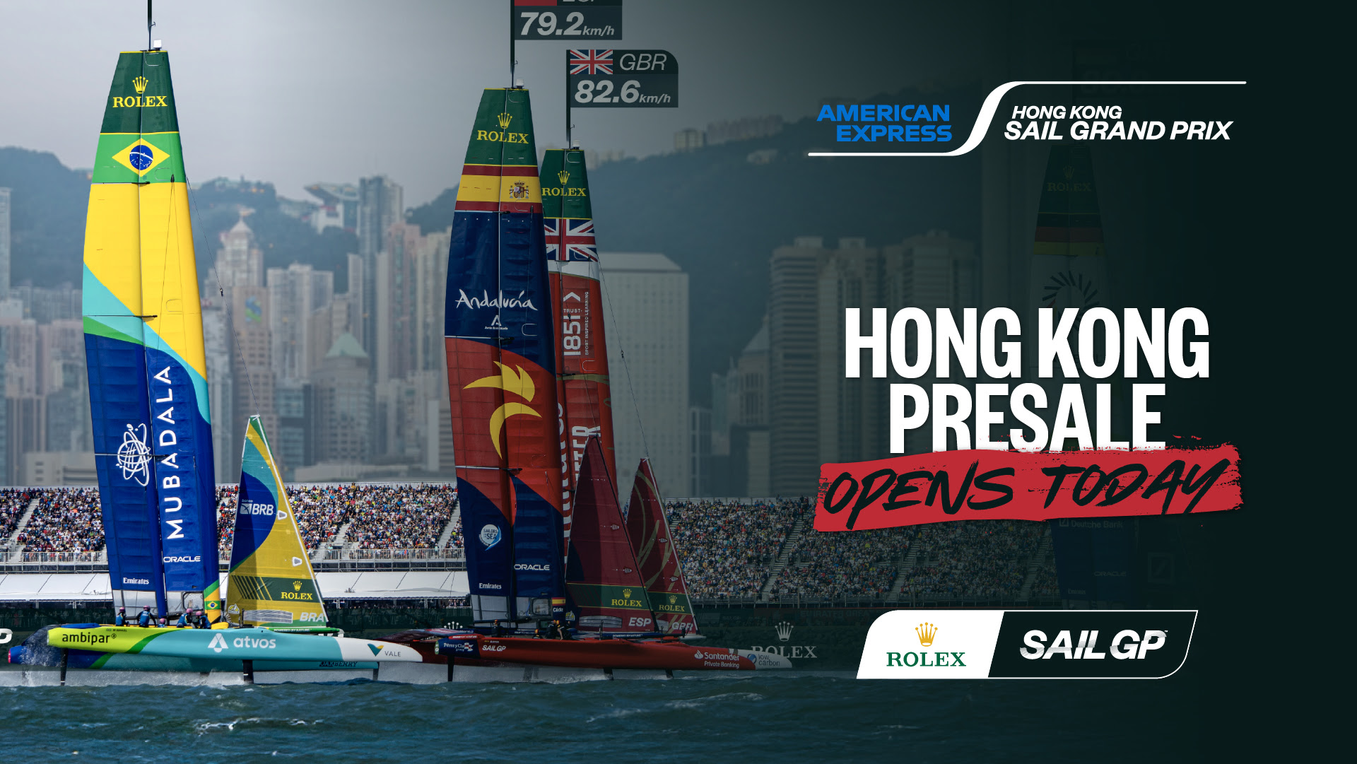 Hong Kong Sail Grand Prix Pre-Sale Tickets Open 
