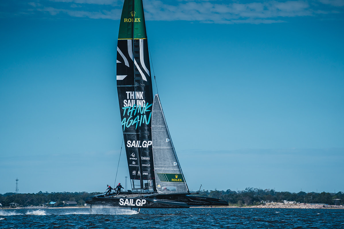 Emirates GBR begin training at SailGP's Pensacola Facility