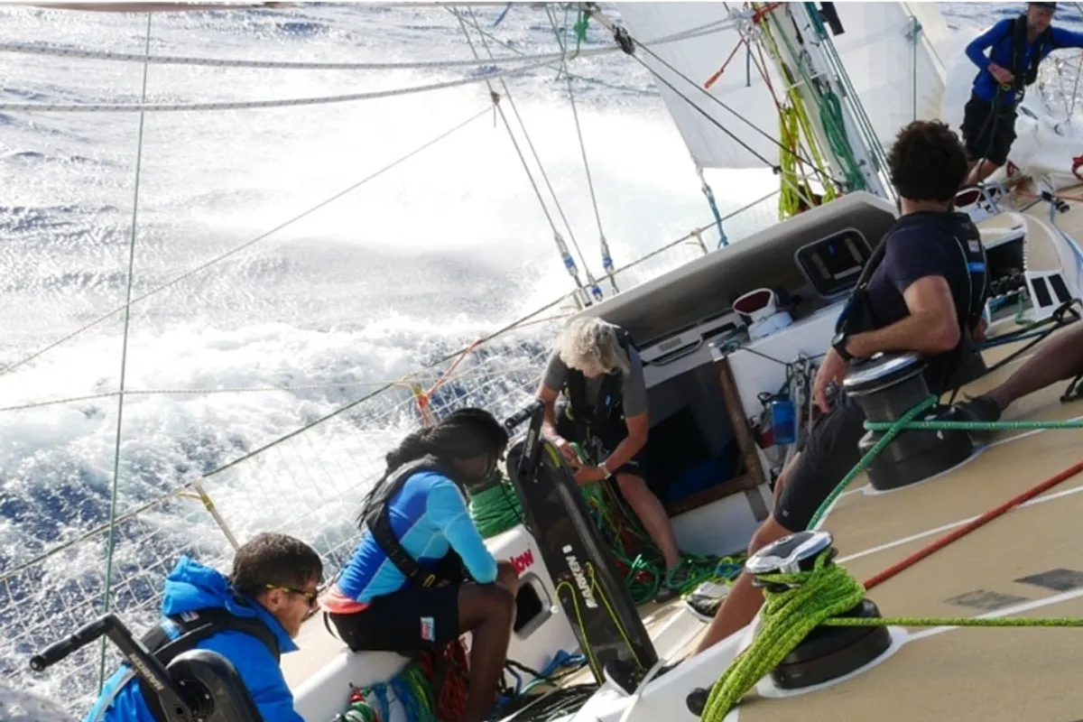 Clipper Round the world - race 2 day 15 - Southern Hemisphere beckons