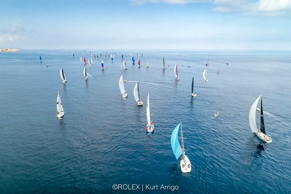 Rambler leads Day 2 on the Rolex Middle Sea Race 