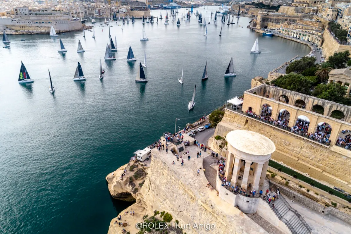 40th Rolex Middle Sea Race Gets Underway