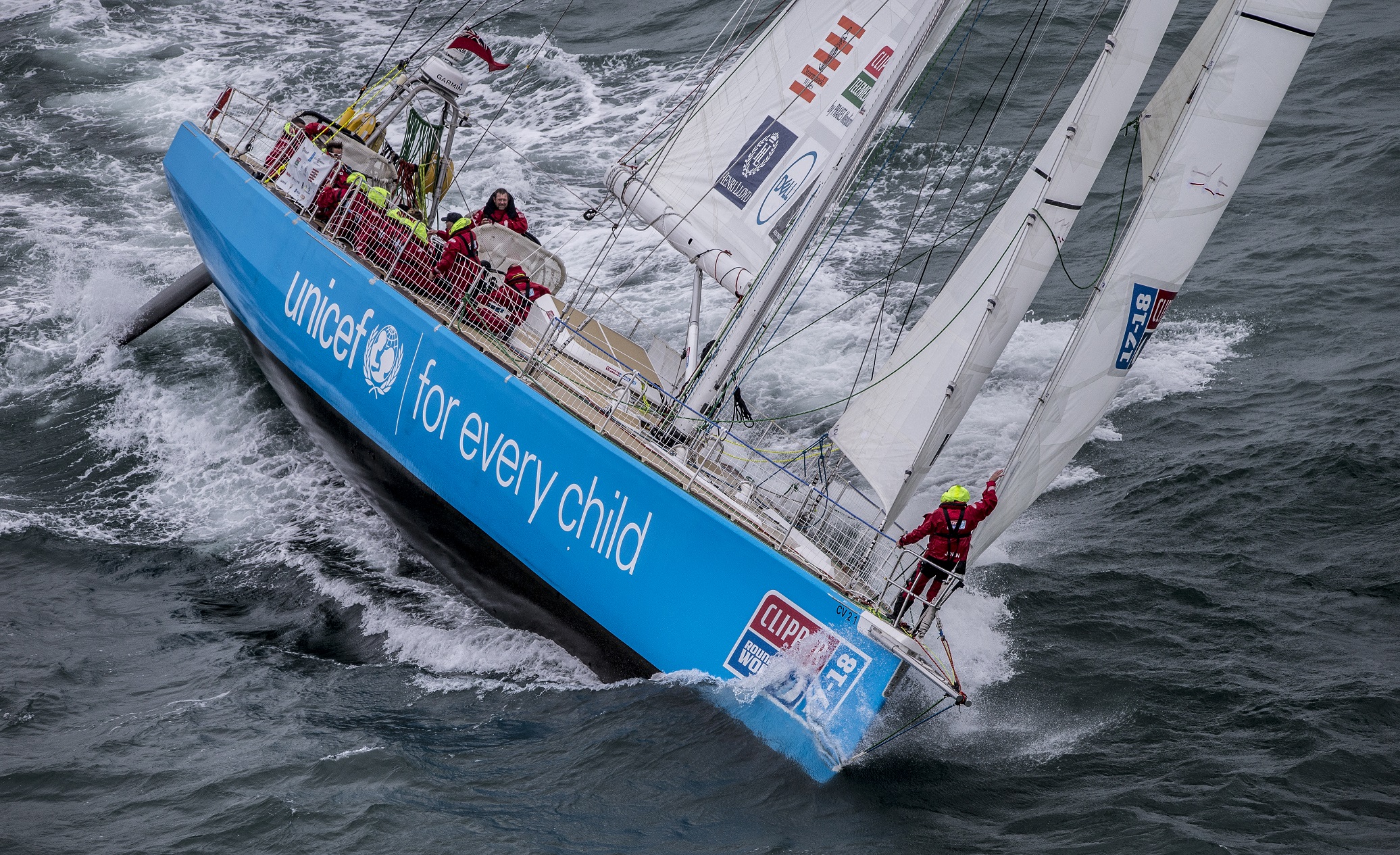 Clipper Race: Unicef heading to Durban for Medevac