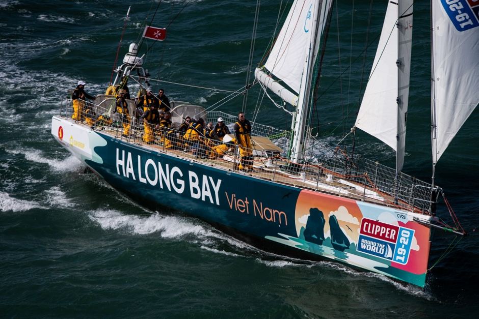 Ha Long Bay, Viet Nam has retaken the lead of The Clipper Race 