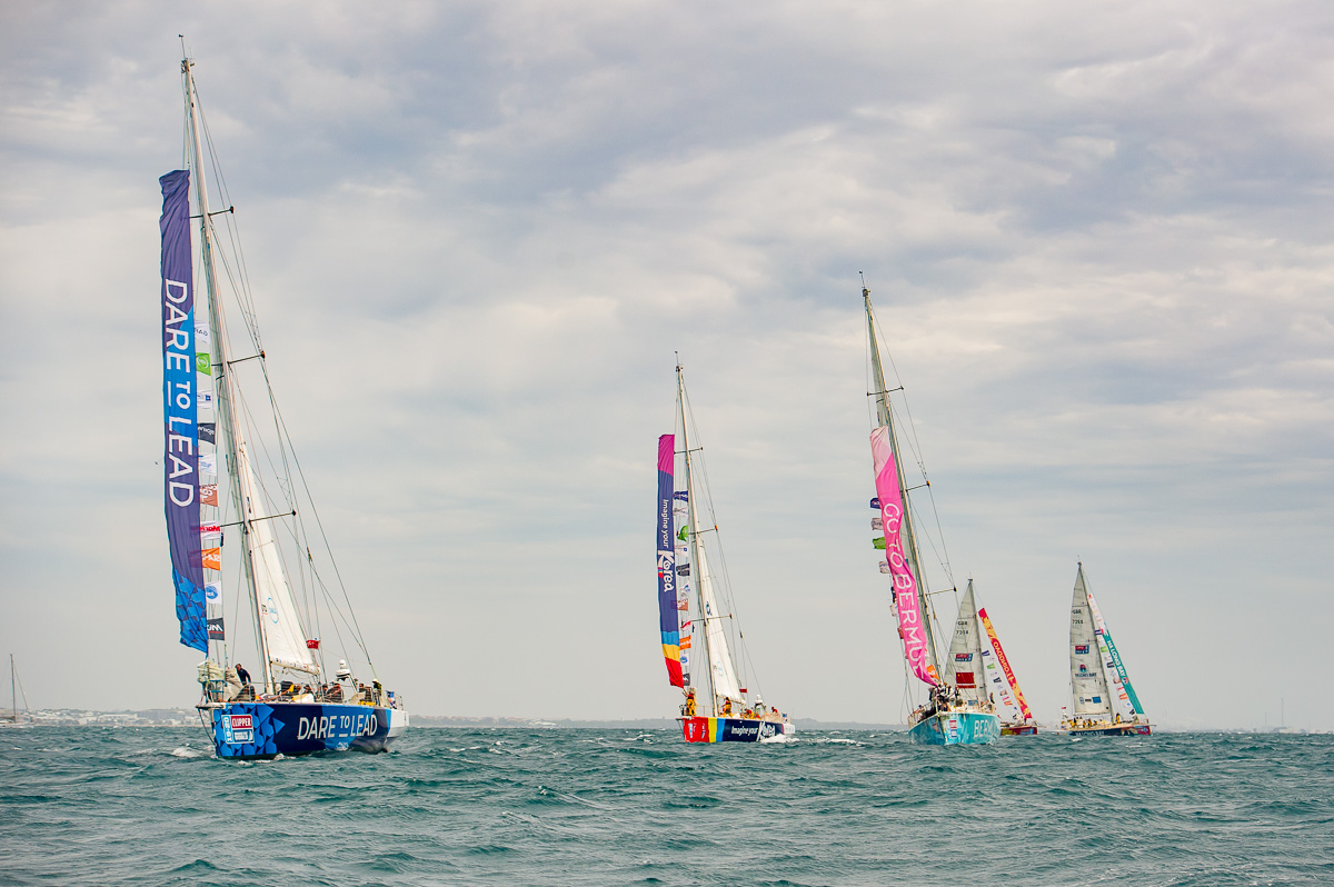 Festive Frementle start for remaining Clipper Race teams