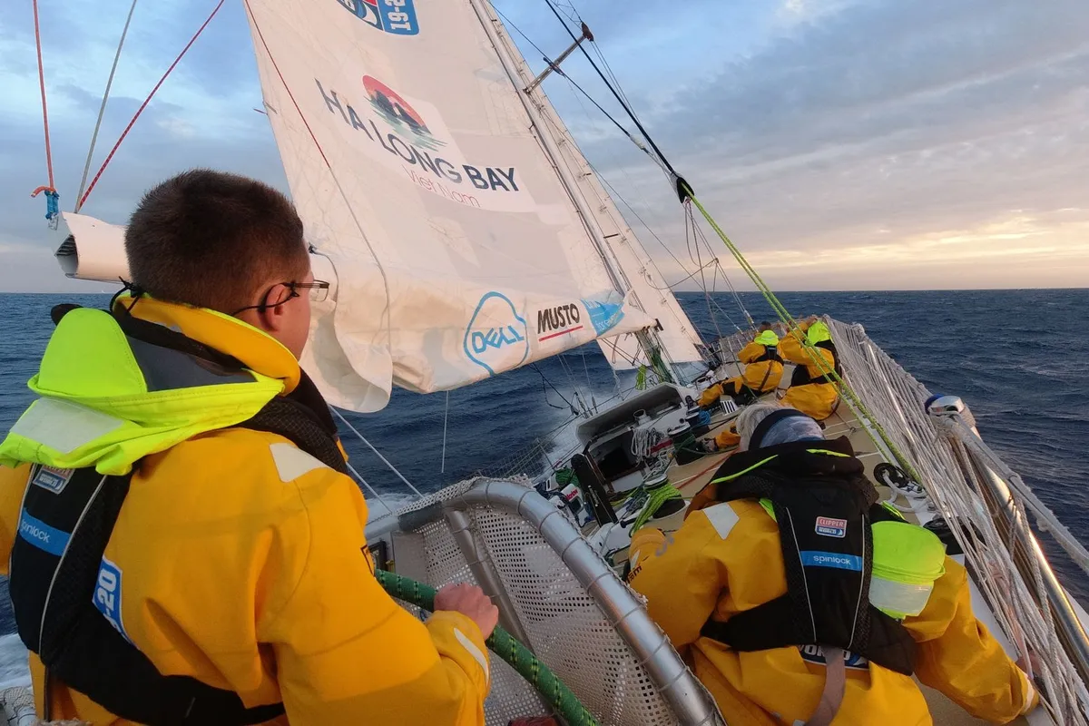 New Year's Eve on the Clipper Round The World Race