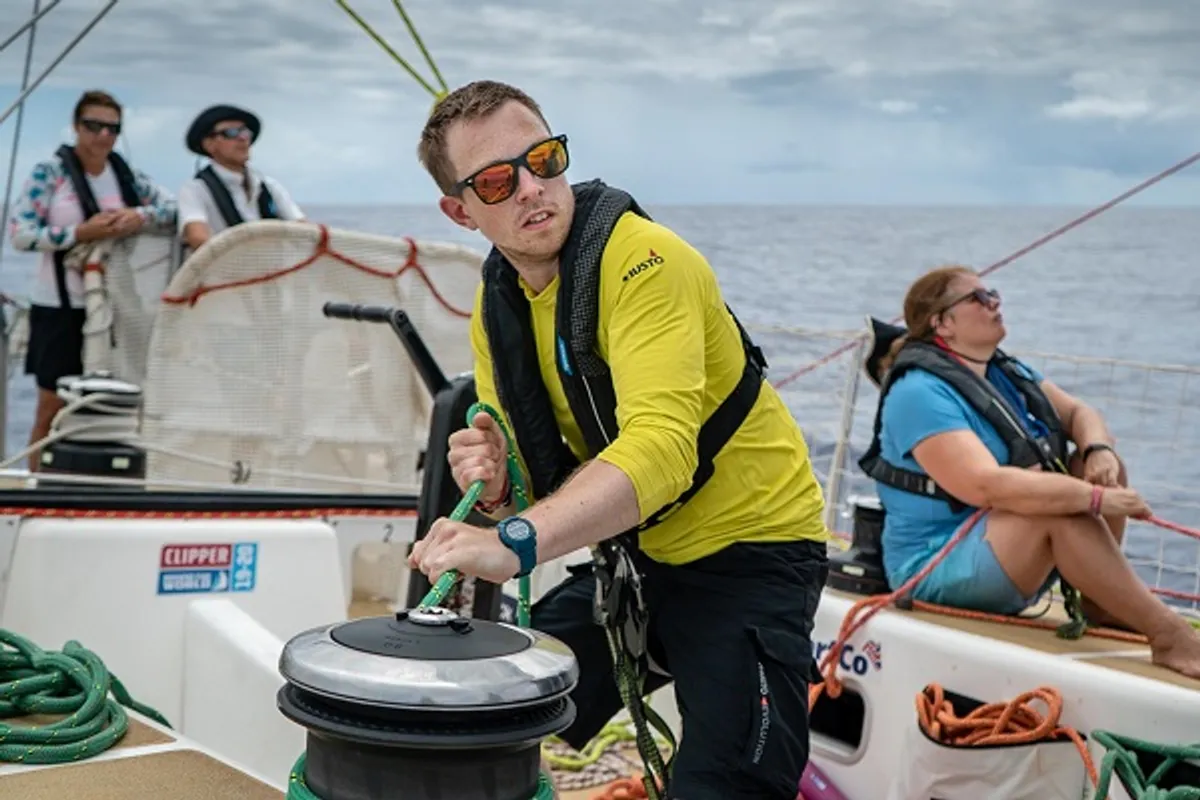 Clipper Race:  Storm Clouds Squalls And Sunshine