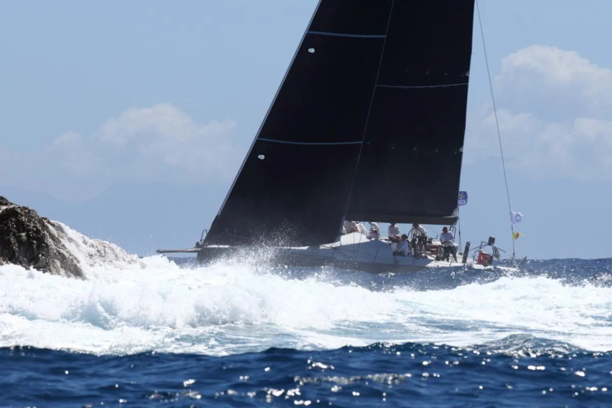 Day 2 of the  RORC Caribbean 600 sees a North South divide