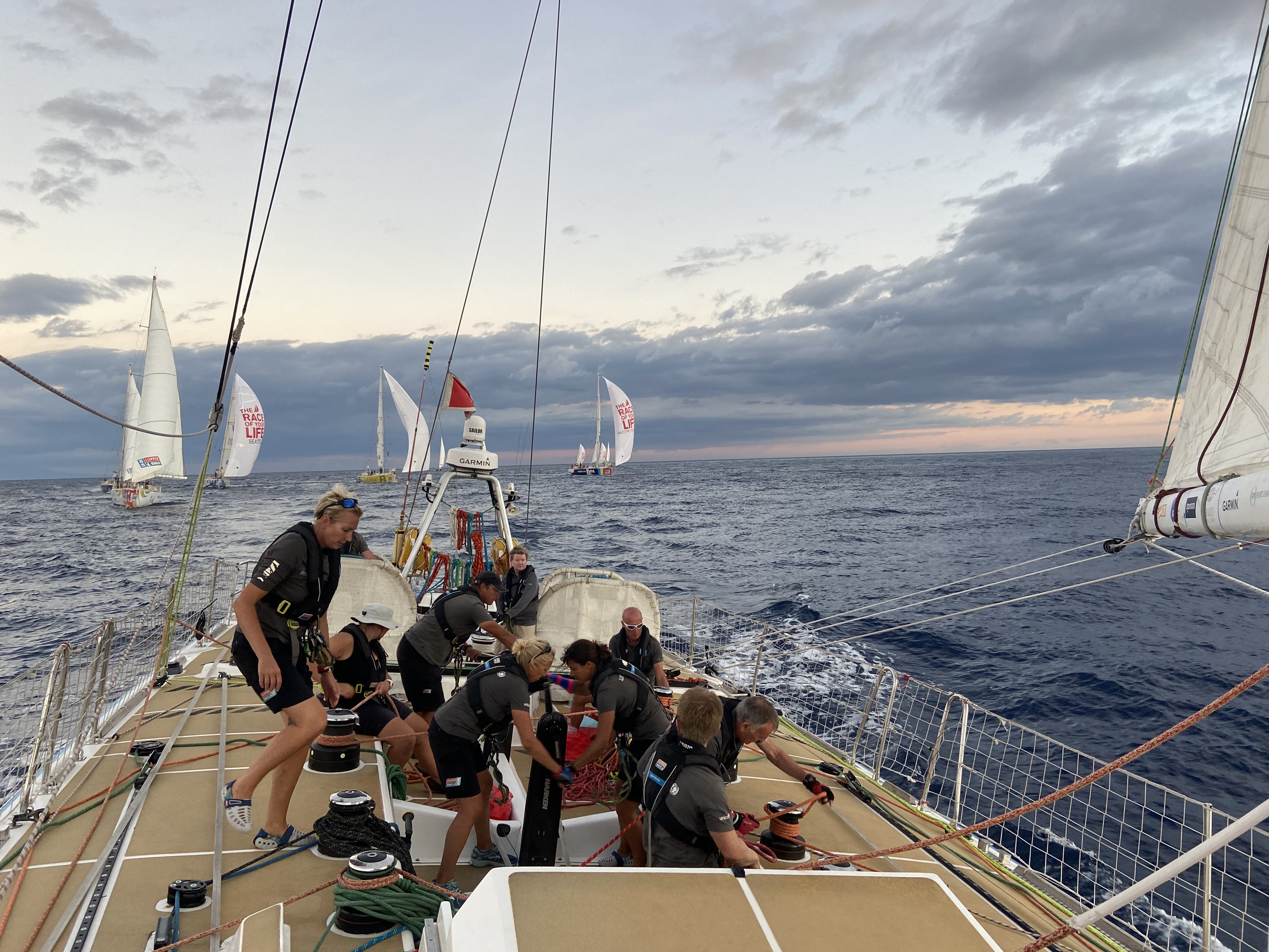 Clipper Round The World Race: Zhuhai Results