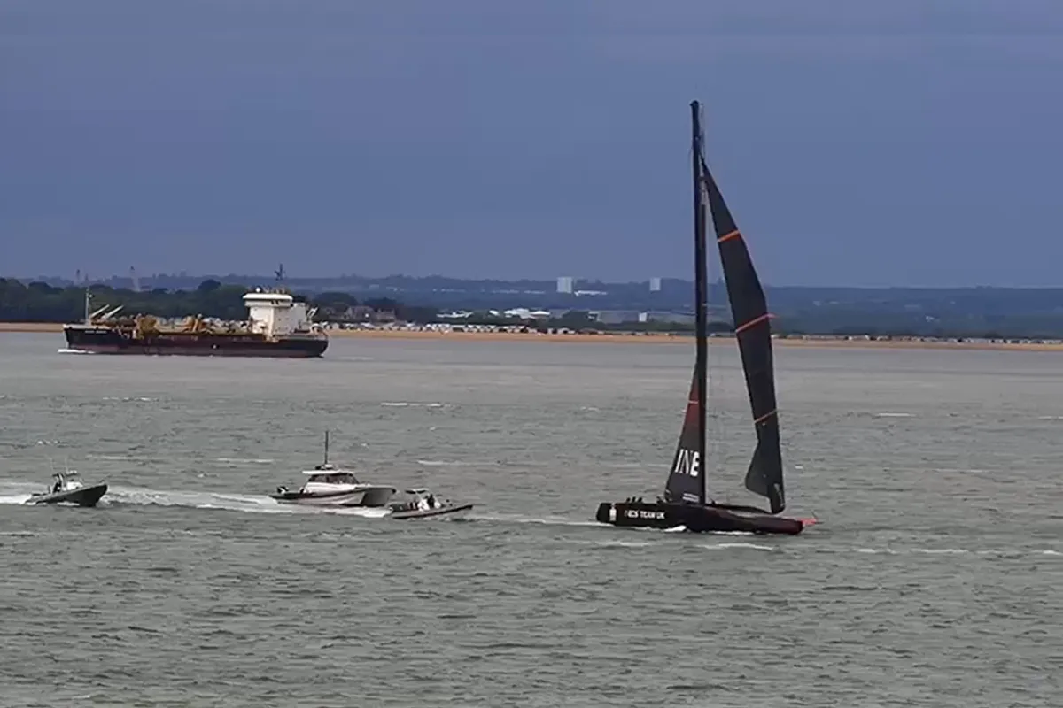 Team Ineos back on the Solent