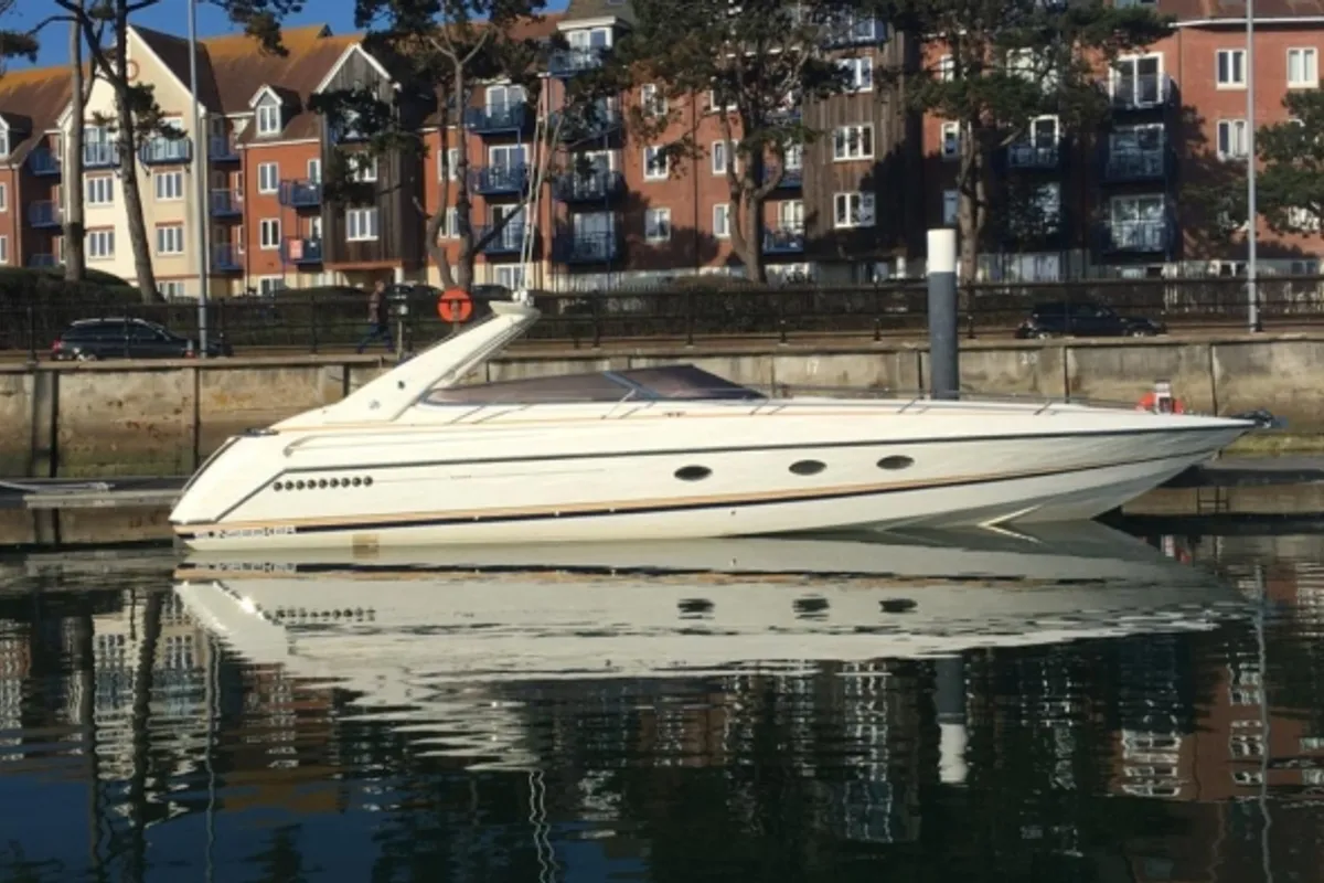Cruise into summer with an Ex-Sir Roger Moore Sunseeker powerboat