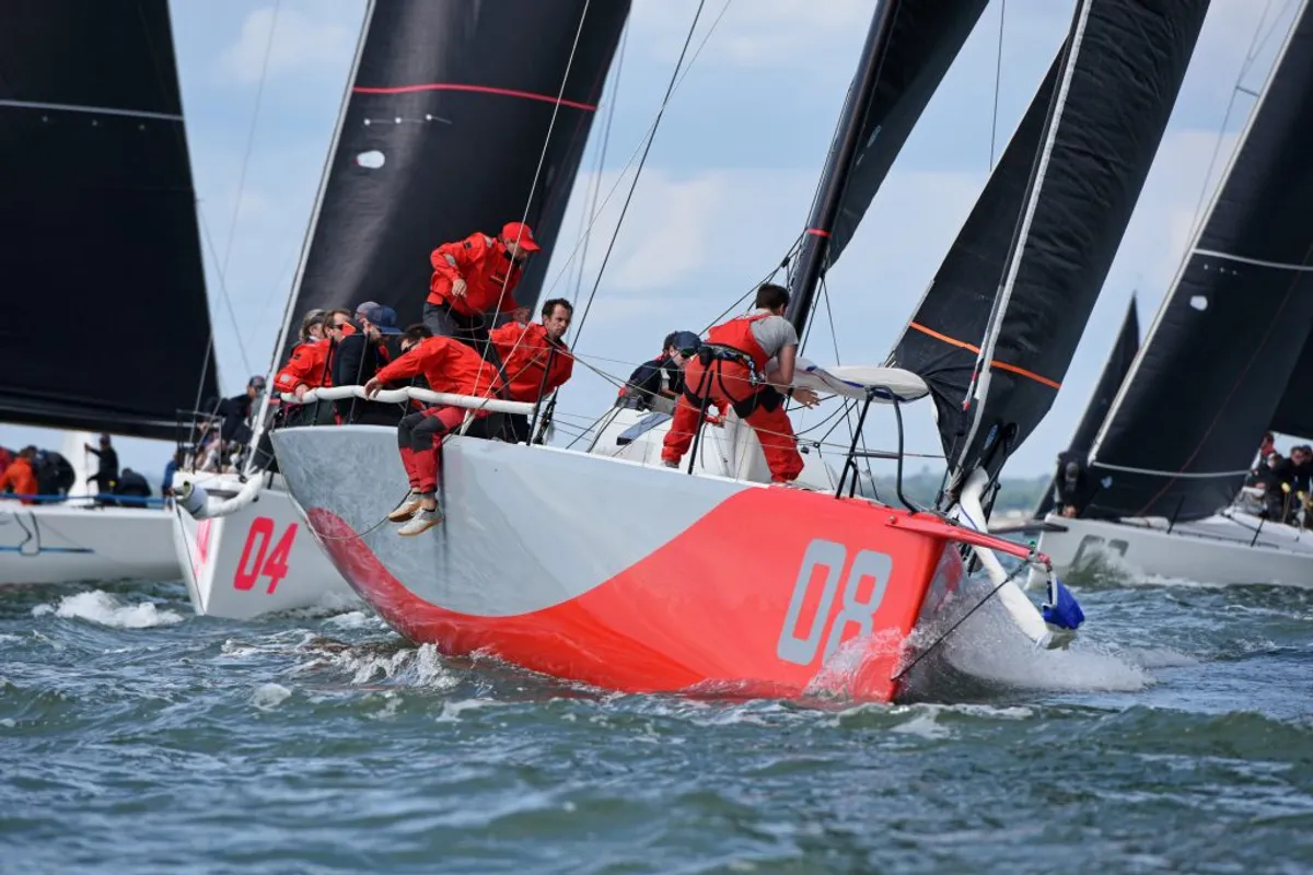 Ino XXX and Redshift celebrate in Cowes as RORC Summer Series concludes