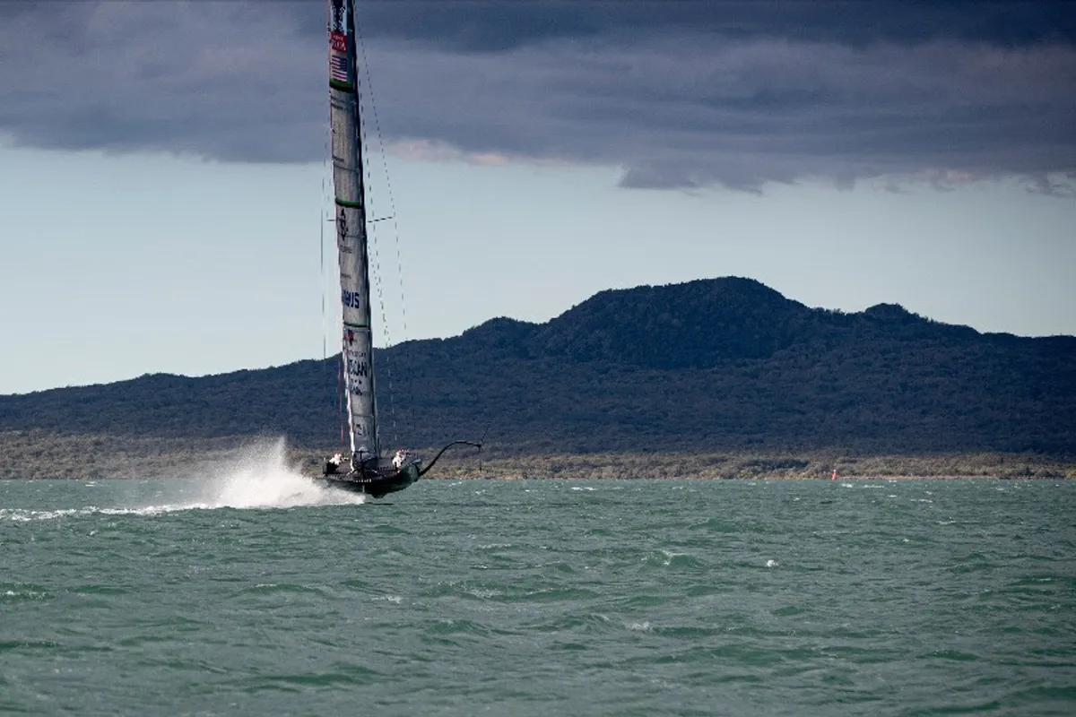 American Magic Challenger PATRIOT Completes First Sail In Auckland
