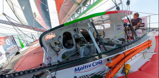 Vendee Globe leader Bestaven on the verge of a new weather system