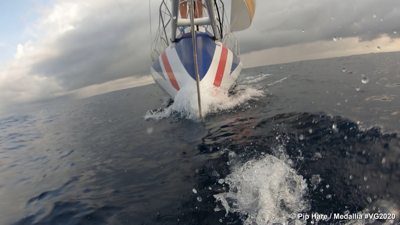 Pip in the trade winds; report from Pip Hare