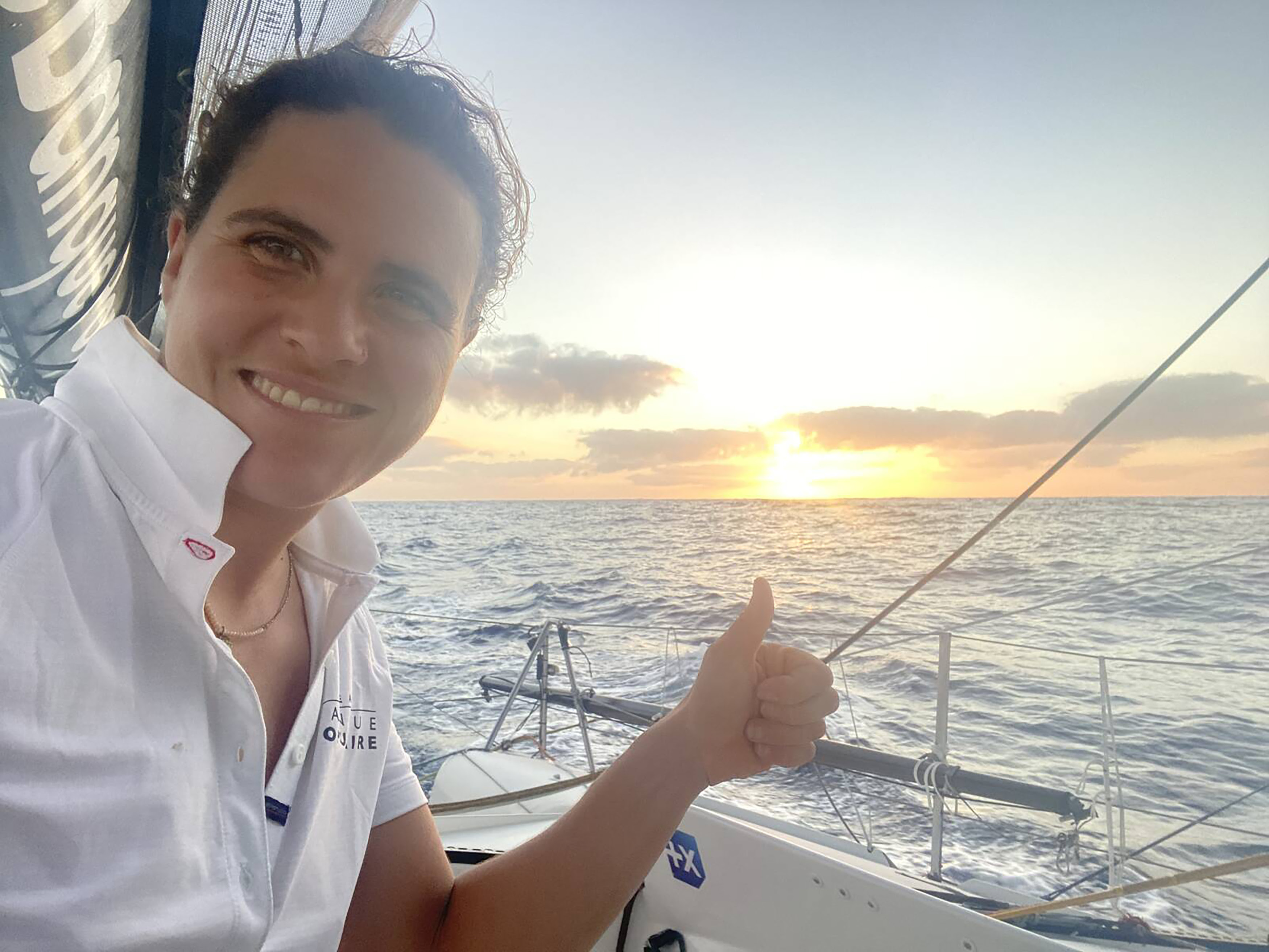 Clarisse Crémer Set To Finish 12th, First Woman Over the Line