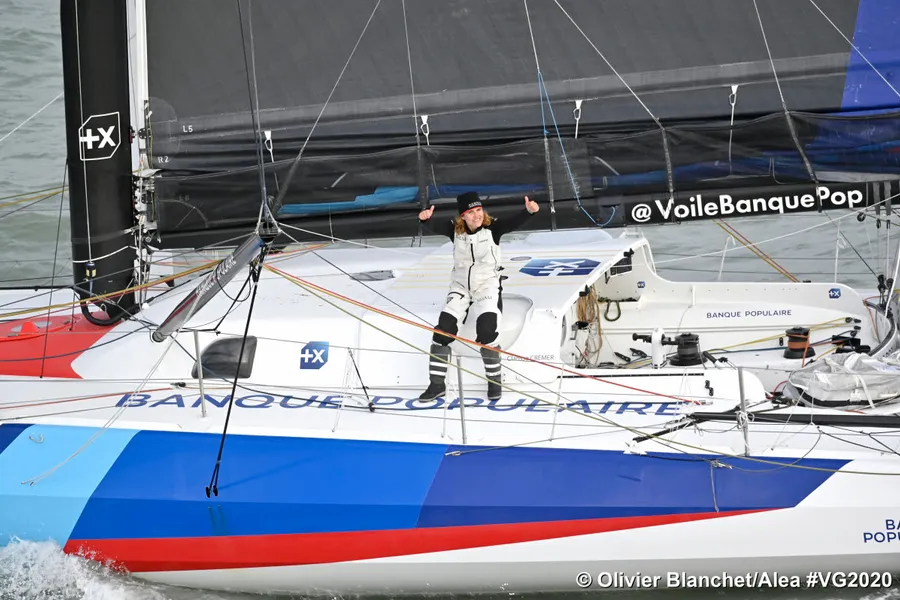 Clarisse Cremer 12th in the Vendée Globe