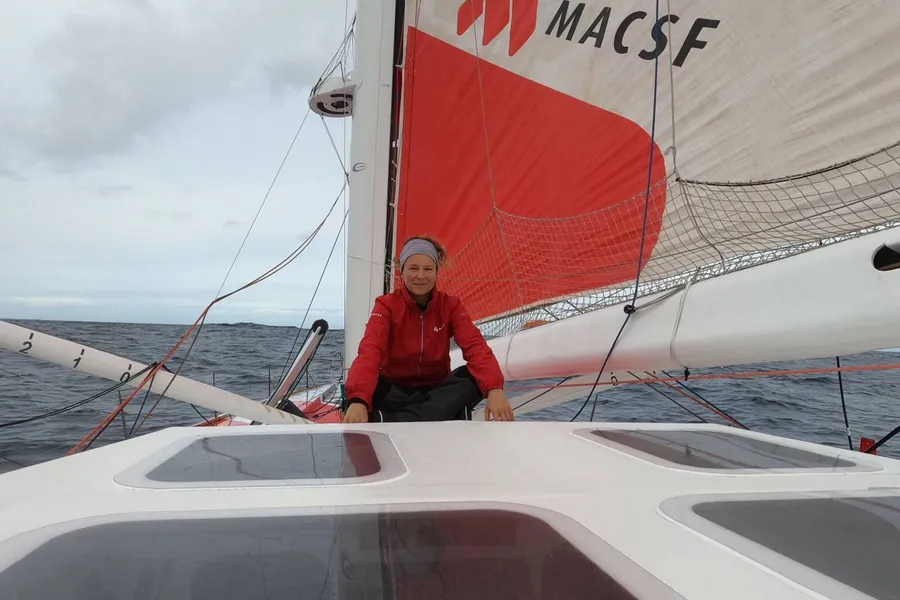 Isabelle Joschke expected to finish Vendee Globe today