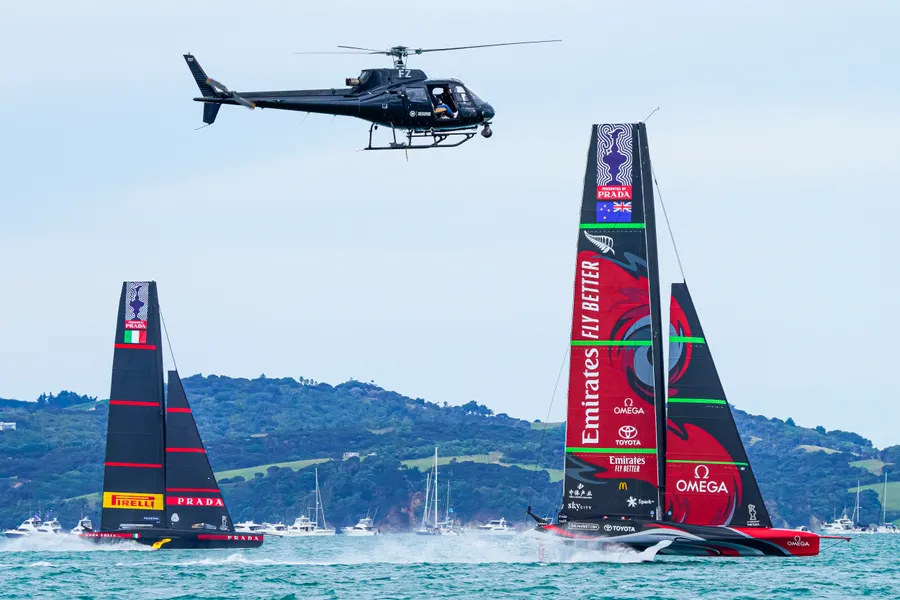 Emirates Team New Zealand reviews America's Cup opening battles