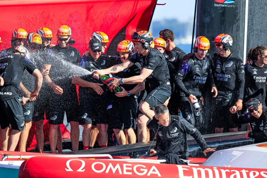 Emirates Team New Zealand win the America’s Cup for the fourth time