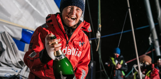 Pip Hare has a new Medalli for the 2024 Vendee Globe