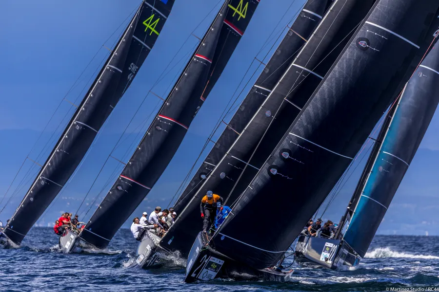 Early lead for local 44Cup teams in the Bay of Piran